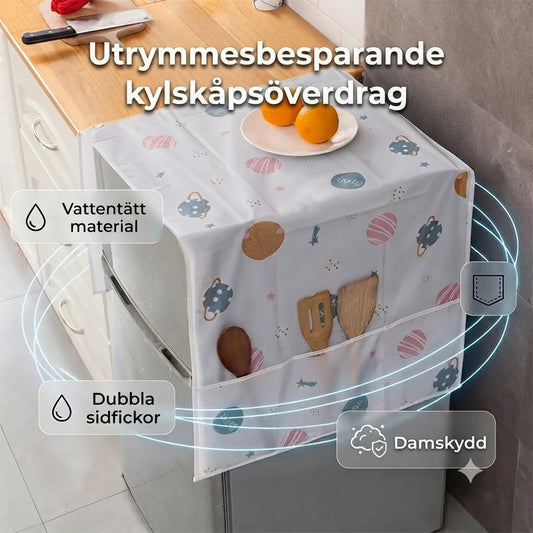 Tvättmaskinsskydd med sidofickor