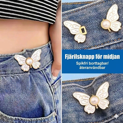 Aldrig mer hängande byxor! Det avtagbara fjärilsspännet