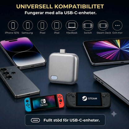 Laddningsadapter med automatisk avstängning och överladdningsskydd