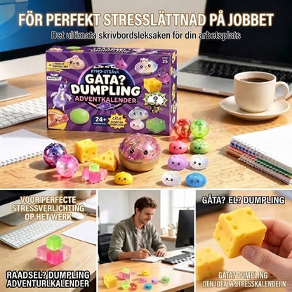 Squishiverse överraskningskalender med squishies