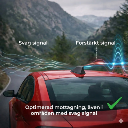 Shark bilantennförstärkare – överlägsen radiomottagning