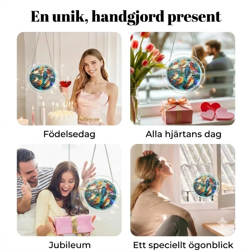 Hängande Akrylpussel med Solfångare i 83 Delar