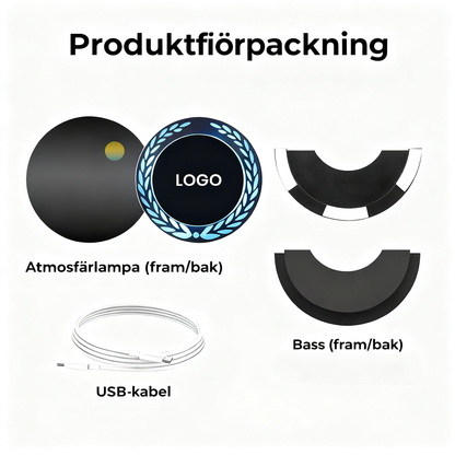 Smart RGB-nattlampa med skymningssensor