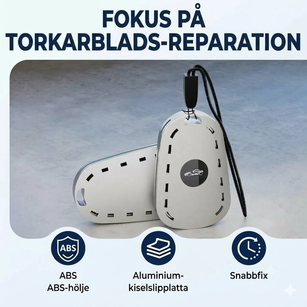 Universell Torkarbladsvässare – Återställer Slitna Torkarblad på 30 Sekunder