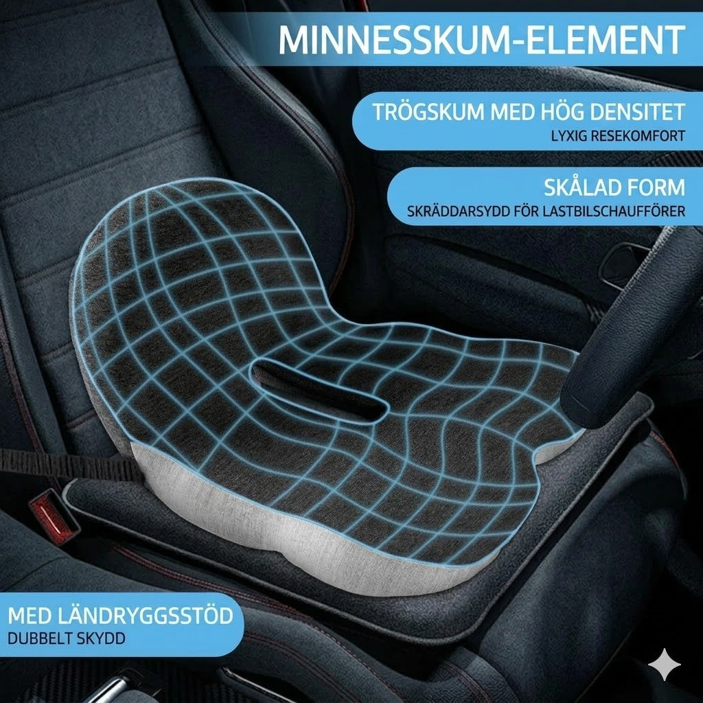 Halkfri sittdyna i trögskum