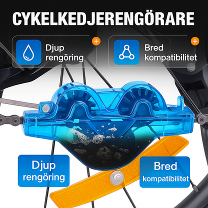 Rengöring av cykelkedjor
