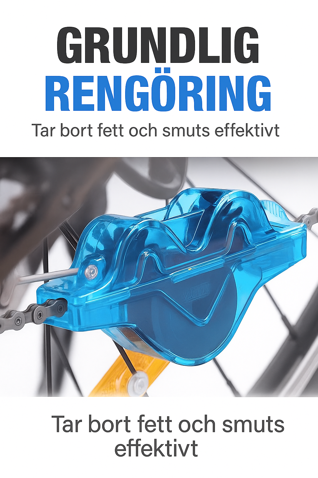 Rengöring av cykelkedjor