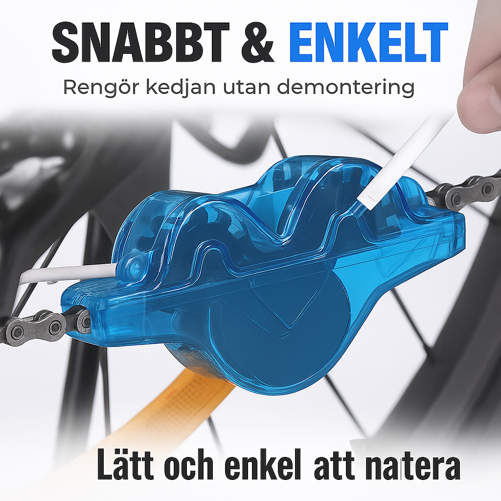 Rengöring av cykelkedjor