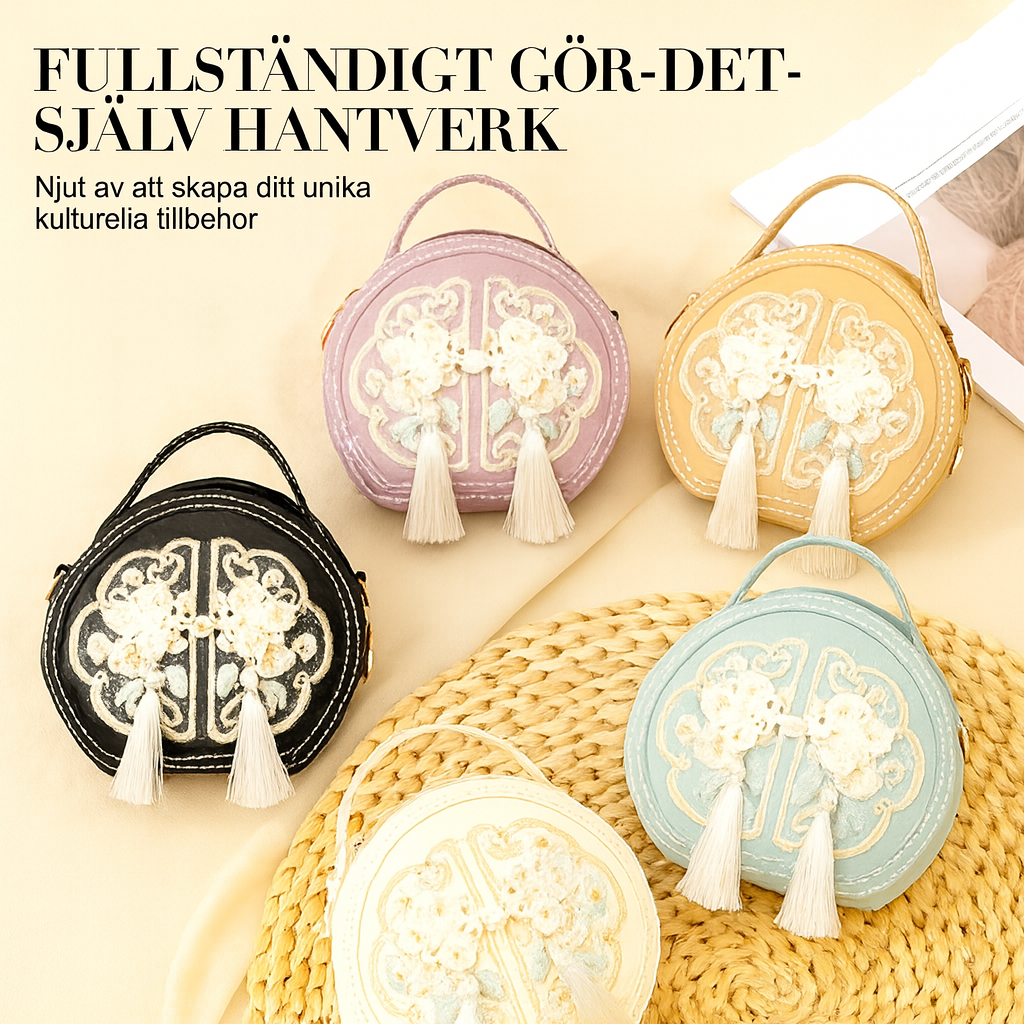 Kreativt DIY-axelväskekit