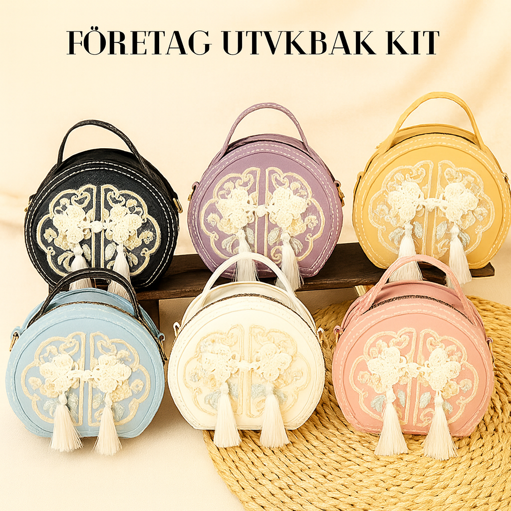 Kreativt DIY-axelväskekit