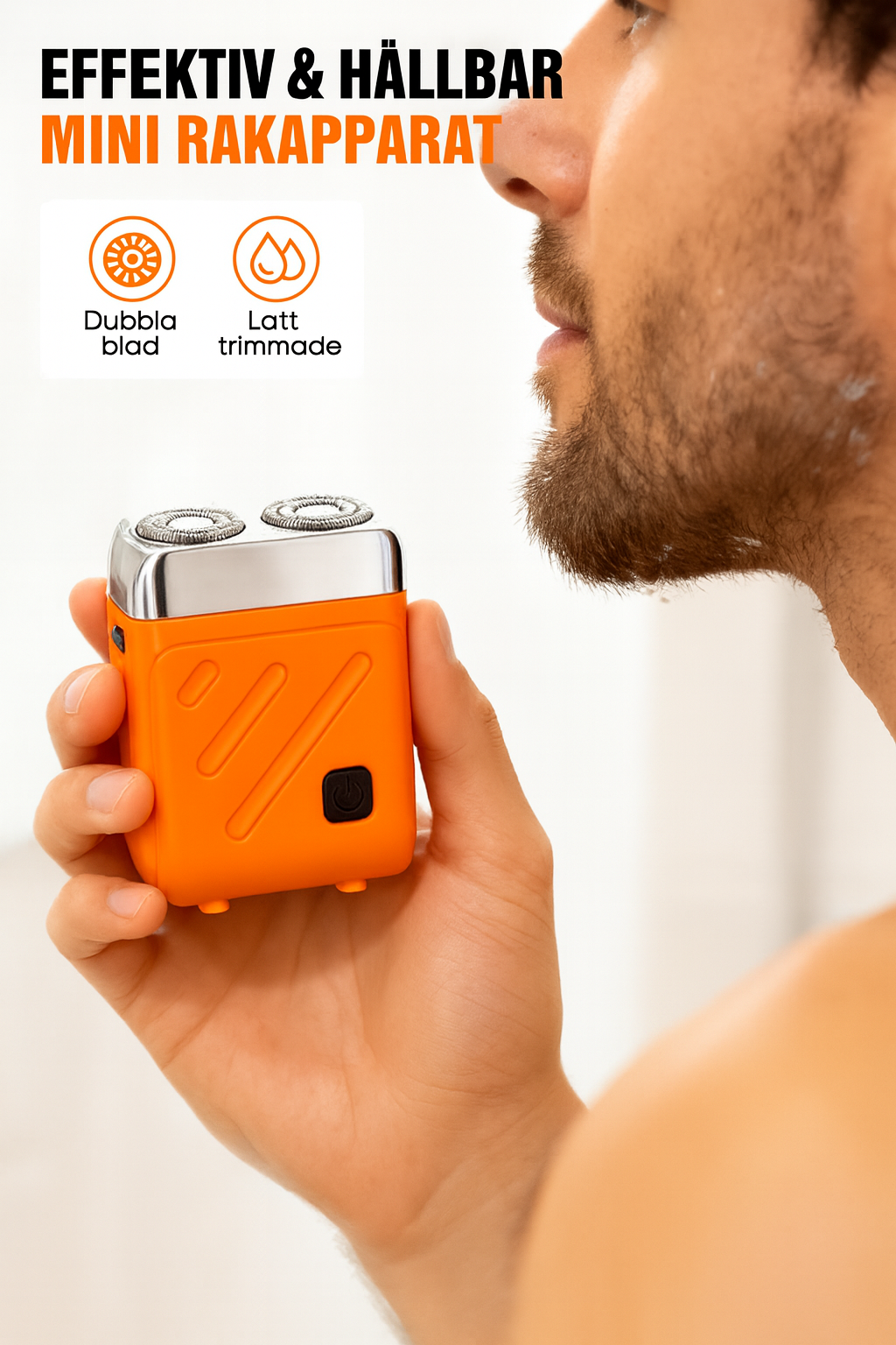 Effektiv och hållbar mini-rakapparat