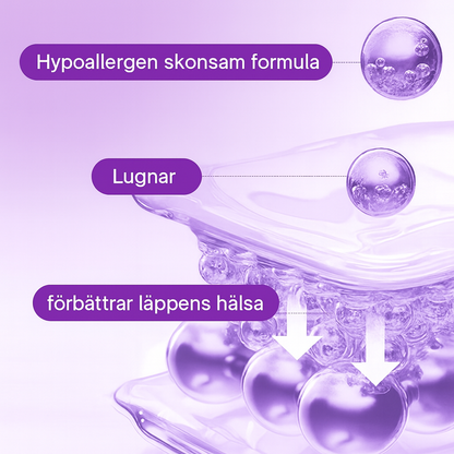 Långvarigt vattenfast återfuktande läppstift