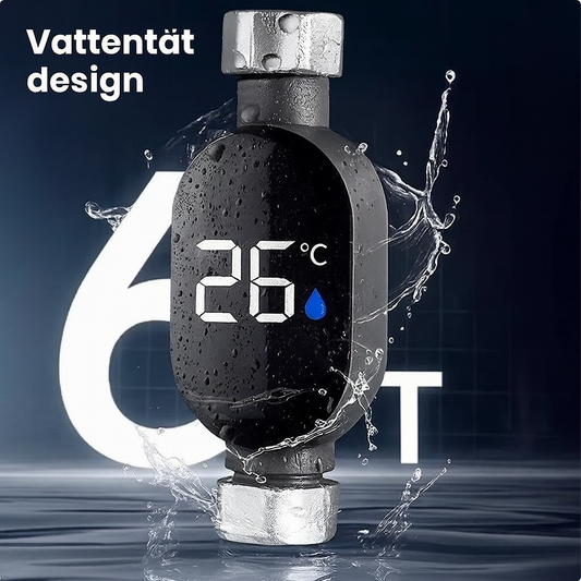 Smart duschtemperaturdisplay