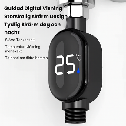 Smart duschtemperaturdisplay