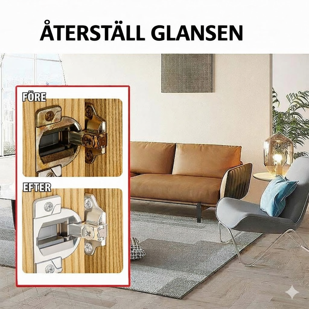 Kraftfull rostborttagare och rostomvandlare