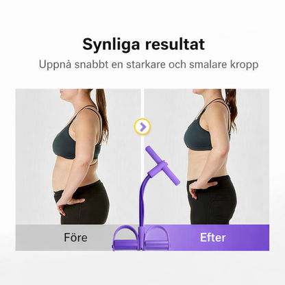 Sit-up-tränare för hemmet: fasta magmuskler