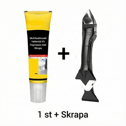 Multifunktionell vattentät vit tätningsmassa med skrapa (med skrapa)