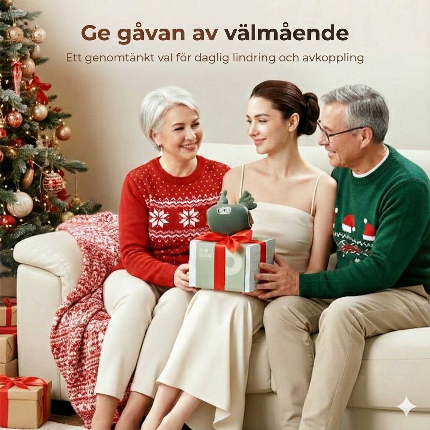 Den bästa bärbara nackmassagern – 3 gånger mer avslappning!