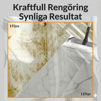 Koncentrerad golvrengöring: 99,9 % antibakteriell och omedelbar glans