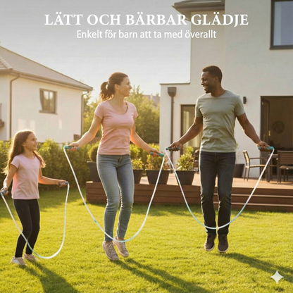 LED-belyst hopprep för barn