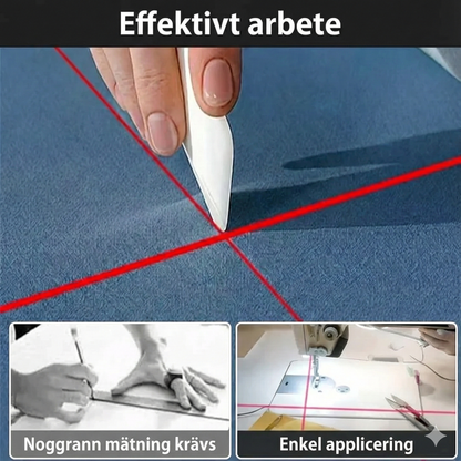 Magnetisk positioneringslampa för quiltmaskin