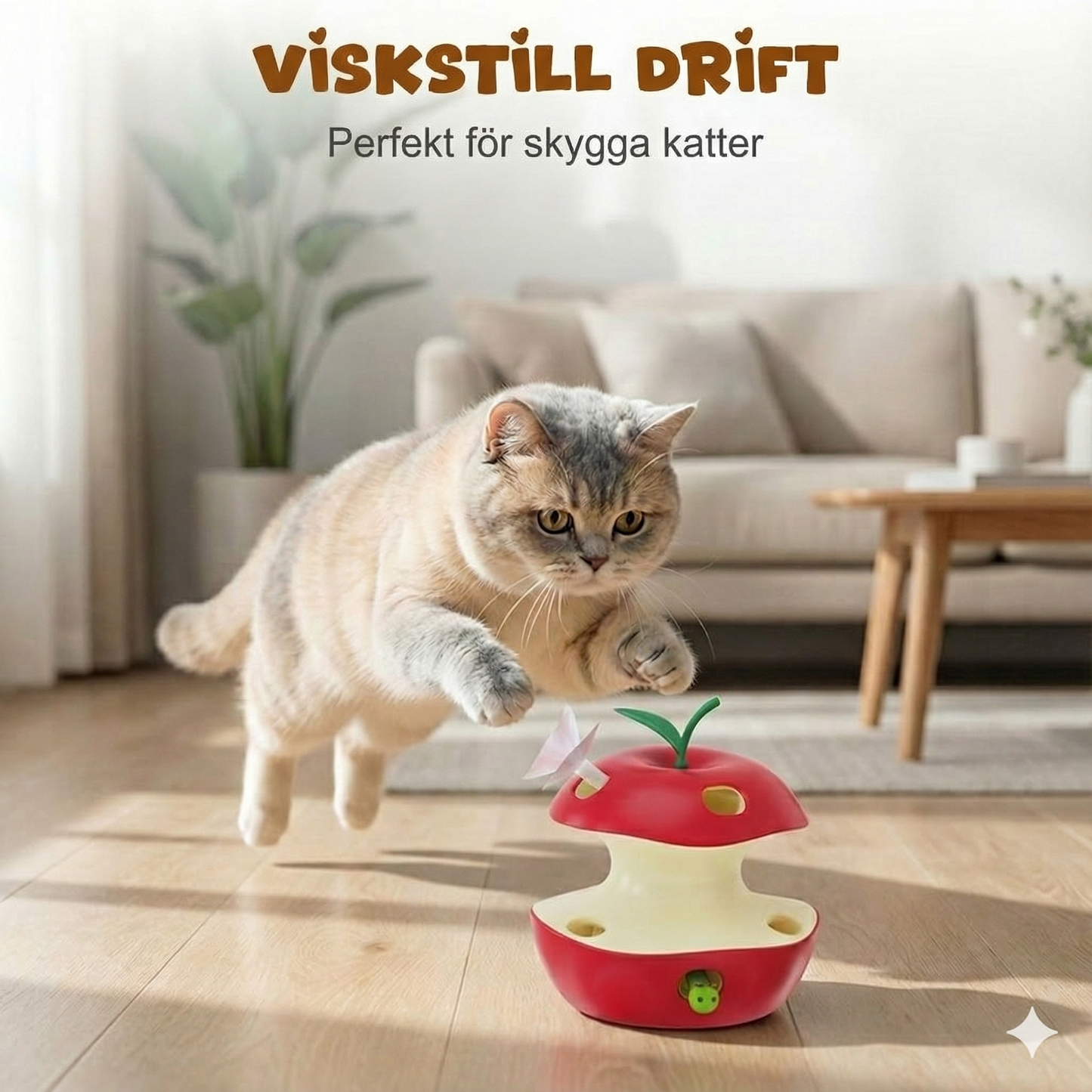 Smart automatisk kattleksak