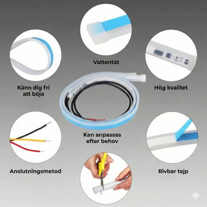 LED-belysning för bilstrålkastare