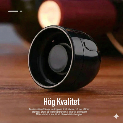 Silikonförsegling för vin-/champagneflaskor