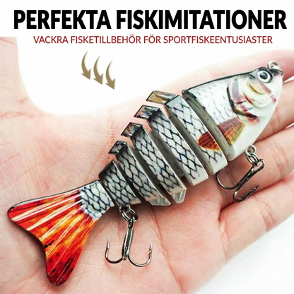 Flerledat bioniskt simmande bete