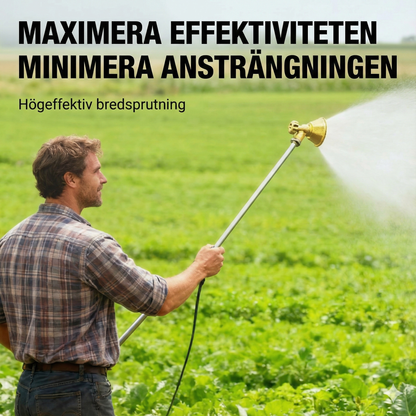 Justerbar mässingsmunstycke för jordbruksspruta