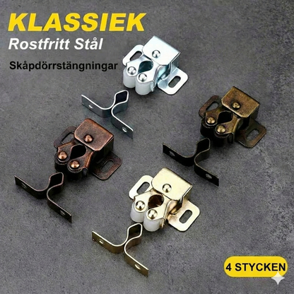Rostfritt Push-to-Open-beslag: Starkt & Handtagslöst