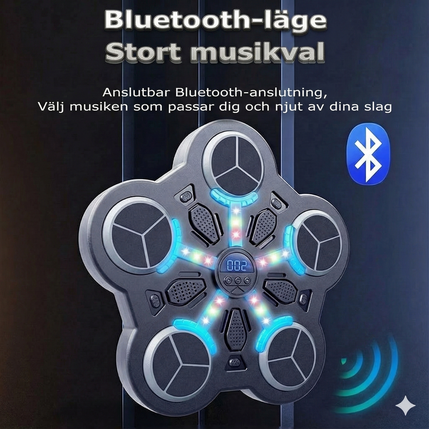 Bluetooth-musikboxningsmaskin för barn