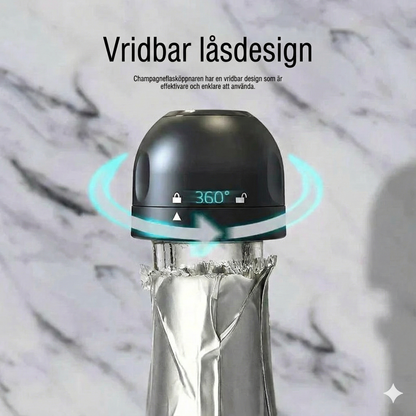 Silikonförsegling för vin-/champagneflaskor