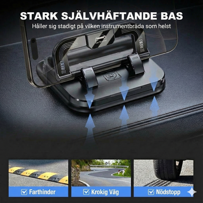 360° roterbar, vikbar telefonhållare