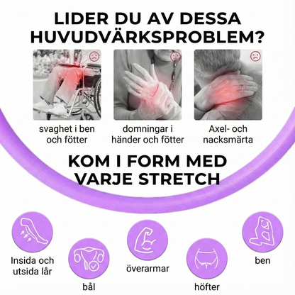 Justerbar Pilatesring för hemmabruk