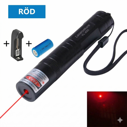 Högeffekts enpunkts-laserpekare