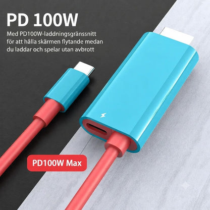 USB-C till HDMI-adapterkabel