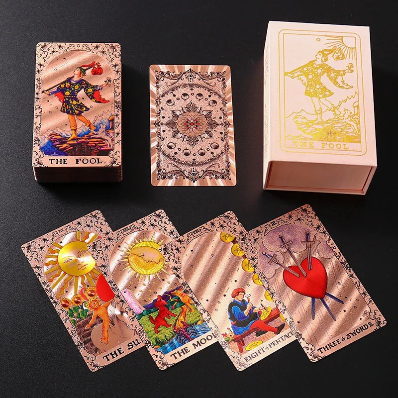 Lyxig Tarot Guldutgåva