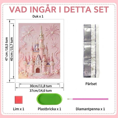 Diamond painting-set med flera motiv