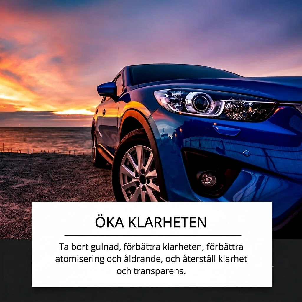 Restaureringsset för bilstrålkastare