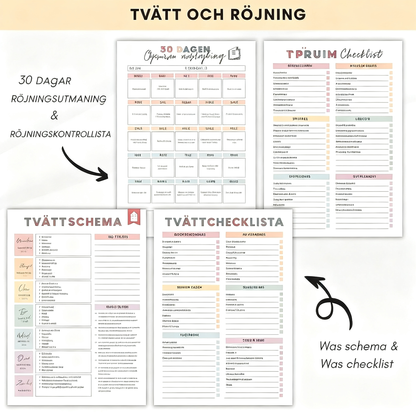 ADHD-verktygslåda för städning och organisering