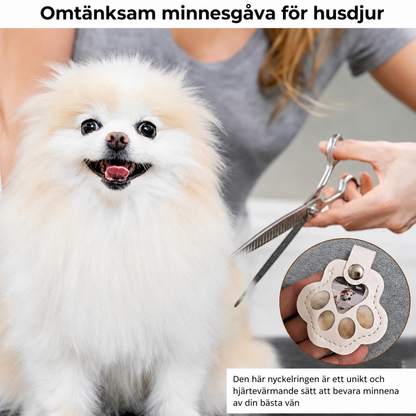 Minnesnyckelring för husdjur