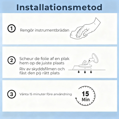 Dashboard Navigation Telefonhållare