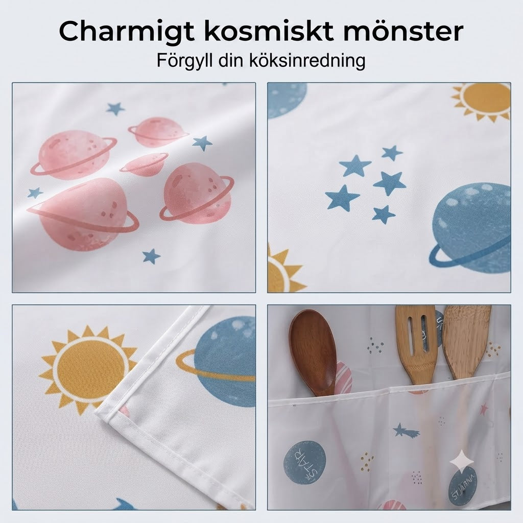 Tvättmaskinsskydd med sidofickor