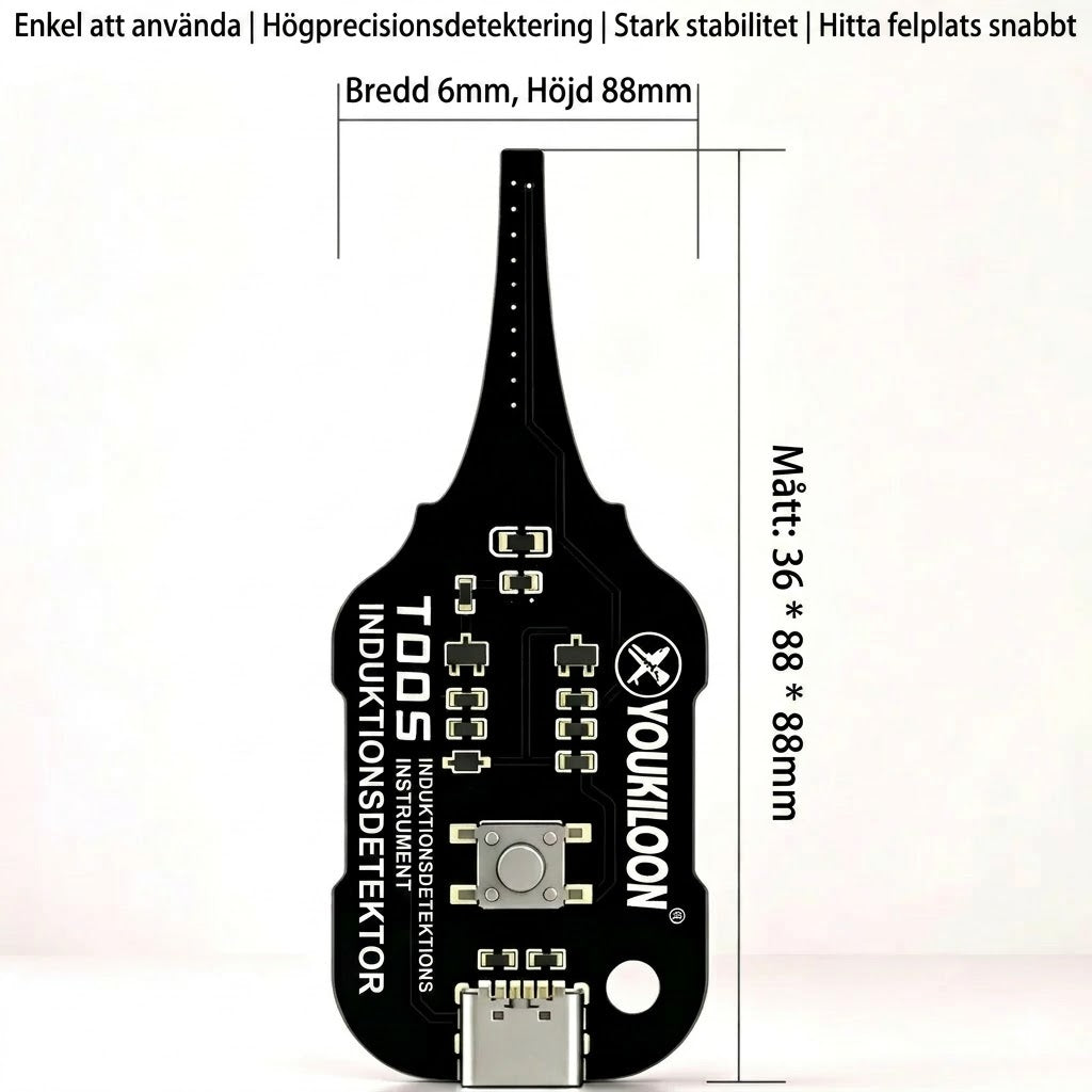 In-circuit induktanstestare