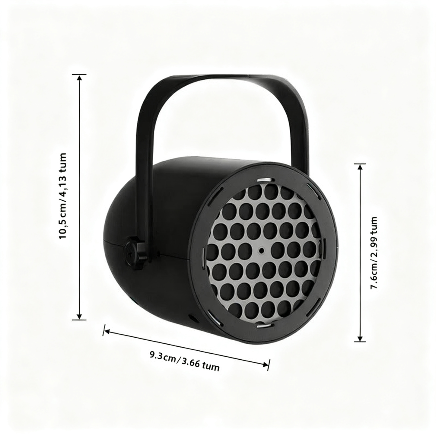 USB-julprojektorljus med 16 mönster