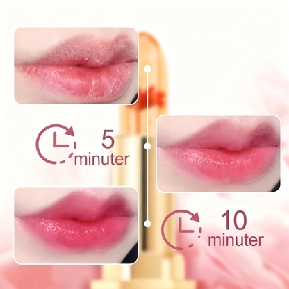Kristallblomma Temperatur Färgförändring Gelé Läppstift