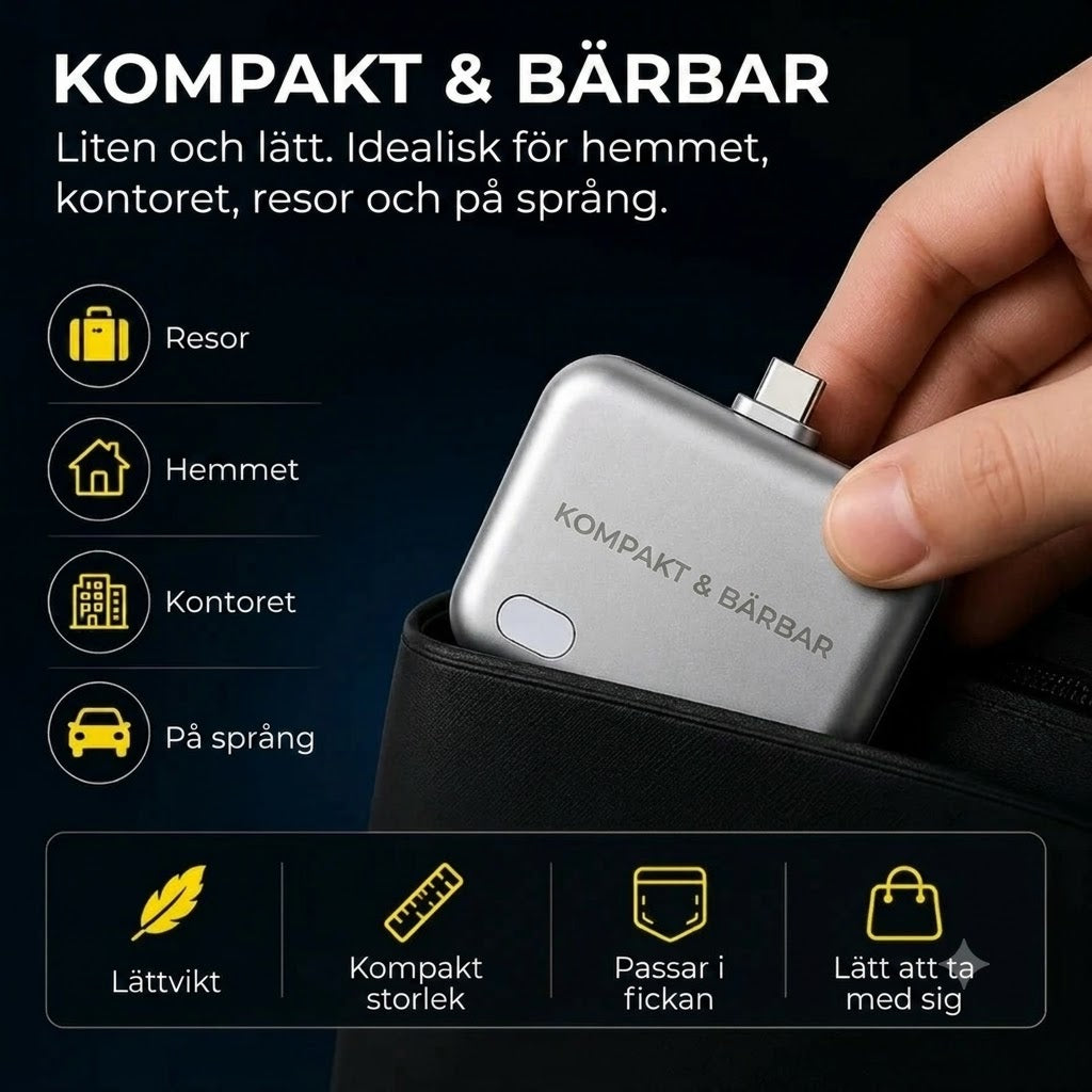 Laddningsadapter med automatisk avstängning och överladdningsskydd
