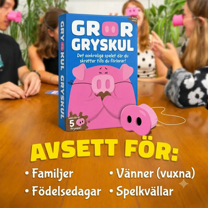 Grisnys-spelet – Skratt är absolut förbjudet