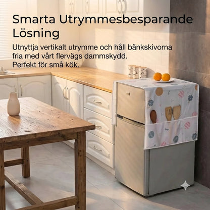 Tvättmaskinsskydd med sidofickor